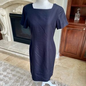 Talbots Navy Business Dress